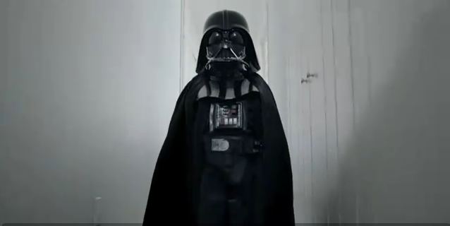 Malý Darth Vader, aneb táta to vyřešil