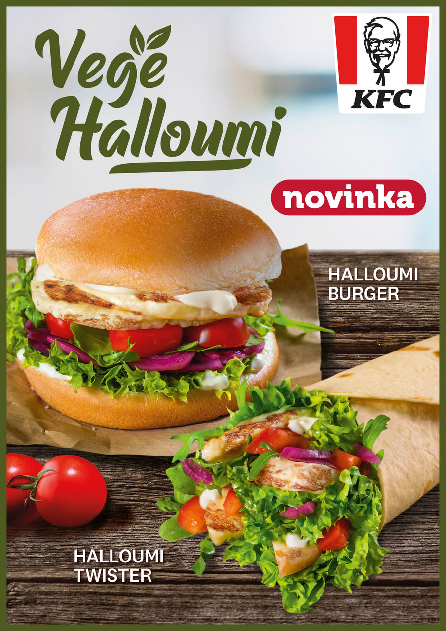 Kuře nebo sýr? Nové vegetariánské sendviče v KFC